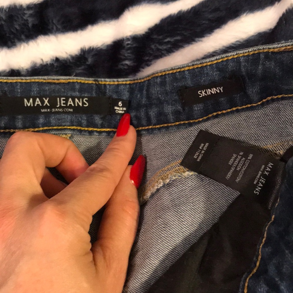Max Jeans size 6 skinny